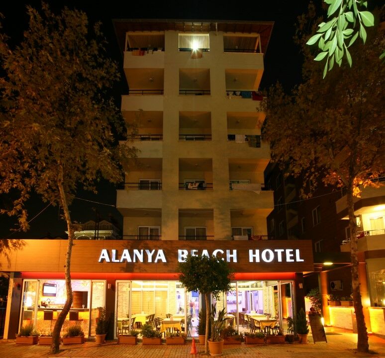 Alanya Beach Hotel ภายนอก รูปภาพ